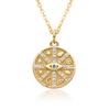Collar de Lujo Accesible Chapado en Oro Real Estilo Ins para Mujer Diseño Nicho Cadena Clavícula de Alta Gama Colgante Corazón Joyería al Mayoreo