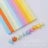 Estrella TeAmo que Brilla en la Oscuridad Versión Glow Tiras de Papel Estrella Estrella de Papel Terminada Dibujos Animados Origami Venta al por Mayor