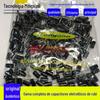 Capacitor eletrolítico rubi 35V100UF 6.3X11 ZLH alta frequência baixa resistência 35ZLH100MEFC6.3X11