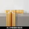 Tira de Cierre en Forma de I de Aleación de Aluminio, Tira de Borde para Panel de Pared, Tablero de Cristal de Carbono con Chapa de Madera, Tira de Hebilla Anticaída para Azulejos