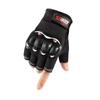 Guantes de Motocicleta Medio Dedo Guantes de Motocicleta de Dedo Completo Protección de Nudillos para Exterior Antideslizantes Resistentes al Desgaste Guantes de Equitación de Caparazón Duro