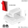 En Stock Envío Gratis Sin Taladro Autoadhesivos Tipo R Clips para Cables Organizador de Cables de Red Clips para Gestión de Cables Clips de Fijación de Cables