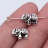 12x 9mm 1G multicolor Europeu e Americano mais vendidos acessórios de joias vintage animal fofo elefante contas de furo pequeno