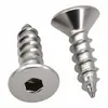 Acero Inoxidable 304 Tornillos Autorroscantes Hexagonales de Cabeza Avellanada M2-M6 Tornillos Autorroscantes Hexagonales de Cabeza Plana Ahora Préstamo Al Por Mayor