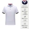 Direto da fábrica de alta qualidade, camisa polo de manga curta de algodão gelado, roupas de trabalho, camiseta com impressão de LOGO da empresa, camiseta bordada