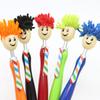 Cabeza de Muñeca Felpa Dibujos Animados Cabello Cabeza de Trapeador Expresión Sonriente Figura Cabeza Mao Mao Limpiador de Pantalla Táctil Bolígrafo