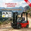 Empilhadeira contrabalançada Empilhadeira de combustão interna 3 toneladas Empilhadeira de elevação Tipo empilhadeira sentada de quatro rodas Combustível 5 toneladas 7 toneladas