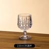 Copa de Vino Bantam Tallada de Estilo Europeo de Alta Gama para el Hogar Lujo Ligero Vintage Copa de Brandy Cáliz Copa de Whisky Copa de Agua