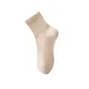 Calcetines para Mujer 2025 Nuevos Más Vendidos Primavera y Otoño Alto Algodón Delgados Sin Costuras Anti-Olor Deportivos Casuales de Media Pantorrilla en Stock