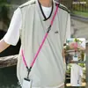 Cordón para Teléfono Móvil Tres en Uno, Largo Cruzado, Cuerda Desmontable para Teléfono Móvil, Cadena Tejida Fuerte para Colgar en el Cuello del Teléfono Móvil, Personalizado