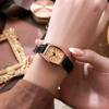 Reloj de Mujer de Moda Retro Digital Nuevo Transmisión en Vivo Transfronteriza Tipo Barril Cuarzo Correa Reloj de Mujer