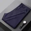 Pantalones deportivos casuales rectos holgados de pana para hombre para moda de primavera y otoño