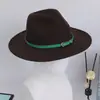 Chapéu Transfronteiriço Estilo Étnico Retrô com Topper de Palha Tira de Chapéu de Cowboy Acessórios de Cinto Especial Renda Decorativa Retrô