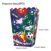 Serie de gran éxito transfronterizo decoración fiesta de cumpleaños cajas de palomitas de maíz pollo de dibujos animados vasos de papel para palomitas de maíz cajas de empaque para papas fritas suministros