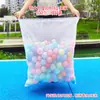 Bolsa de Almacenamiento para Juguetes de Niños Bolsa para Guardar Bloques de Baño Tarjetas Bolsa de Dios Cierre de Cordón Pelotas Oceánicas Bolsa de Malla Grande Bolsa de Playa