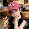 Elegante Gorra de Béisbol Nueva de Dibujos Animados para Niños con Diseño de Animal, Adecuada para Niños y Niñas, Protección Solar para Salidas en Primavera