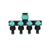 Conector para lavado de autos 46 puntos grifo de 1 pulgada tubería de agua divisor de agua de un punto a cuatro vías válvula de bola interruptor de cinco vías