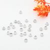 Pacote de 14K cor dourada oito pétalas flor Flor cap espaçador pétala oca acessórios diy pulseira colar frisado material