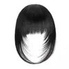 Peluca Frontal de Aspecto Natural de Alta Calidad con Flequillo de Cabello Sintético Flequillo para Comercio Exterior y Ventas Transfronterizas en Europa y América