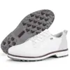 Lechuang Thestron Sapatos de Golfe Masculinos Tênis de Golfe Brogue Casuais Tamanho Grande 39-49