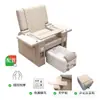 Sofá de Manicura Personalizado para Exportación, Sillón Eléctrico con Masaje de Pies para Salón de Belleza, Popular Sofá Silla para Manicura, Pestañas y Terapia de Pies