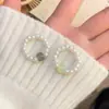 Anillo de Perla Minimalista Estilo Bosque para Mujer, Anillo Fresco y Único Estilo Ins para Chicas, Mejores Amigas y Parejas