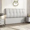 Respaldo Suave Acolchado para Cama con Marco de Madera Maciza, Modelo Nuevo 2026, Panel Trasero Separado, Lujo Ligero, Diseño Moderno Simple, de Pie, Hecho a Medida