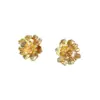 Auriculares Retro Florales de Lujo Ligero Transfronterizos Europeos y Americanos con Cierre de Diamante, Diseño de Nicho, Sensación de Alta Gama, Accesorios Decorativos de Clip, Nuevo Modelo 2026