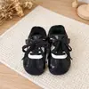 Sapatos Infantis Masculinos Tênis de Treino Alemães Femininos Tênis Esportivos Estampa de Leopardo 2026 Inverno Sapatos Infantis com Pelúcia Adicional Sapatos Retro Forrest Gump