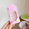 Pegatinas de uñas removibles para niñas pequeñas, dibujos animados, lindo bebé, autoadhesivas, pegamento de gelatina, pegatinas de arte de uñas de princesa dulce