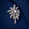 Diferentes fogos de artifício Broche de fogos de artifício Luz feminina Design de nicho de luxo Acessórios para casaco de alfinete de sentido de alta qualidade Corsage de alta qualidade