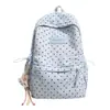 2026 Verão Novo Estilo Fresco Ins Mochila Escolar Mochila Fofa Menina Grande Capacidade Mochila Leve de Nicho para a Escola