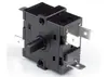 Interruptor rotativo de potencia de ventas de suministro 110V a 250V de cuatro pines Interruptor de voltaje de conversión rotativo de dos velocidades