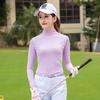 Roupa de Golfe Verão Seda Gelo Roupa de Proteção Solar Feminina Fina Respirável Outdoor Anti-UV Esportiva Manga Longa Roupa de Proteção Solar