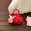 Bolso de Cubo Casual Estilo Coreano para Mujer 2026 Verano Nuevo Estilo Textura de Alta Gama Moderno Elegante Bolso de Hombro Cruzado