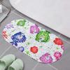 Alfombrilla antideslizante para baño Junxi con estampado de dibujos animados, alfombrilla de guijarros, alfombrilla de masaje para baño de hotel, alfombrilla de suelo de PVC para el hogar