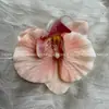 Cabeça de Flor de Orquídea Phalaenopsis Artificial, Textura de Película Impressa em 3D, Buquê Exquisito para Decoração de Casamento e Lembrança