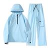 Nuevo Traje de Esquí de Dos Piezas para Mujer para Exteriores de Invierno, Traje de Montañismo a Prueba de Viento e Impermeable, Chaqueta Cálida, Estilo Pareja