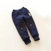 Calça Comprida Infantil 2025 Versão Coreana Cão Azul Calça de Algodão para Meninas Leggings Quentes de Inverno Outono e Inverno Engrossada Pode Ser Usada por Fora Calça Infantil