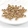 Clip para latas de acero inoxidable directo de fábrica, cuenta de posicionamiento, cuenta de templado, acero de titanio, pulsera DIY, cuenta suelta con agujero pasante, cuenta ligera, venta al por mayor