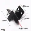 Acessórios de Iluminação, Spots de Trilho, Conectores Magnéticos para Iluminação, Placas de Ferro, Instalação de Sobrepor e Embutida, Suportes Retos, Suportes de Canto, Ferragens de Fixação para Trilho