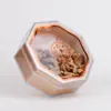 Caixa Octogonal Luxuosa, Caixa Interna de Plástico Transparente, Ninho de Pássaro, Pepino-do-mar, Cordyceps, Dendrobium, Casca de Tangerina Seca, Caixa de Presente Universal, Caixa Vazia