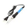 Soldador eléctrico de temperatura ajustable transfronterizo 60W bolígrafo de soldar para mantenimiento del hogar calibre europeo 220V kit de bolígrafo de soldar eléctrico traje eléctrico