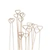 Fabricante de Arreglos Florales de Metal Venta Directa al por Mayor Soporte para Tarjetas de Metal Engrosado Apertura Materiales para Arreglos Florales Auspiciosos al por Mayor