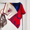 Lenço de Seda Lã Mistura Link Collection 2026 Novo Estiloso Versátil Diferentes Estilos Venda Quente Lenço Quadrado de Seda Lã