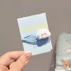 Pinzas para el cabello coloridas, artísticas y coquetas modelo 2025, pinzas de pico de pato estilo universitario para chicas dulces, pasadores para el cabello de estudiante, accesorios para el cabello de alto valor