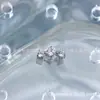 Astmf-13 Liga de Titânio Zircônia Brincos Pequenos de Bala Titânio G23 Rosca Interna Zircônia Super Brilhante Piercing para Lábio Piercing de Orelha