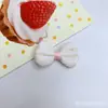 Lazo de Cuadros Flor de Cinco Pétalos Accesorios DIY Accesorios para el Cabello Hechos a Mano Pinzas para el Cabello Broches Accesorios para Ropa Muñeca Bolsa