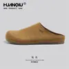 Zapatos Birkenstock para Hombre Primavera/Verano 2026 Nuevos Simples Versátiles Slip-On de Punta Cerrada Mocasines de Oficina