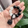 Pulseira de Leitura Literária Qingqing Zijin Portátil Ao Redor do Dedo Pulseira Antiga Macia Rosário de Dezoito Contas Acessórios Vintage Hanfu